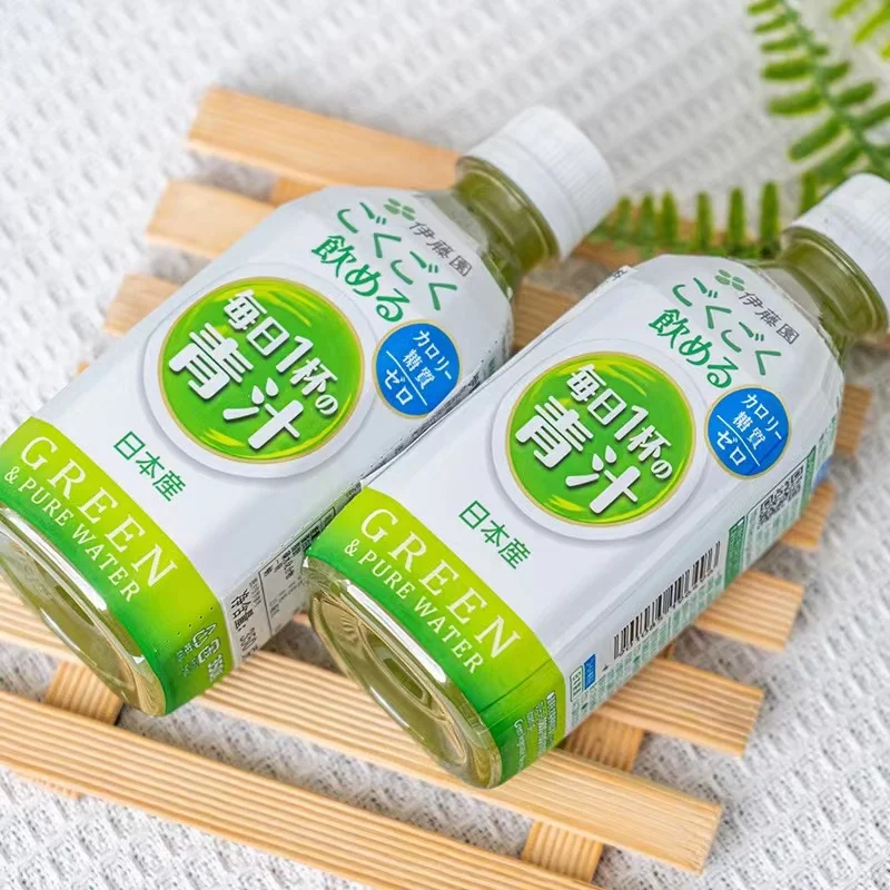 Japan imported green barley Ruoye 0 sugar 0 card tea drink 350ML*24 bottles of various fiber leisure drinks