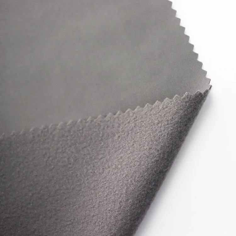 High stretch 310gsm single brushed nylon spandex fabric for winter leggings