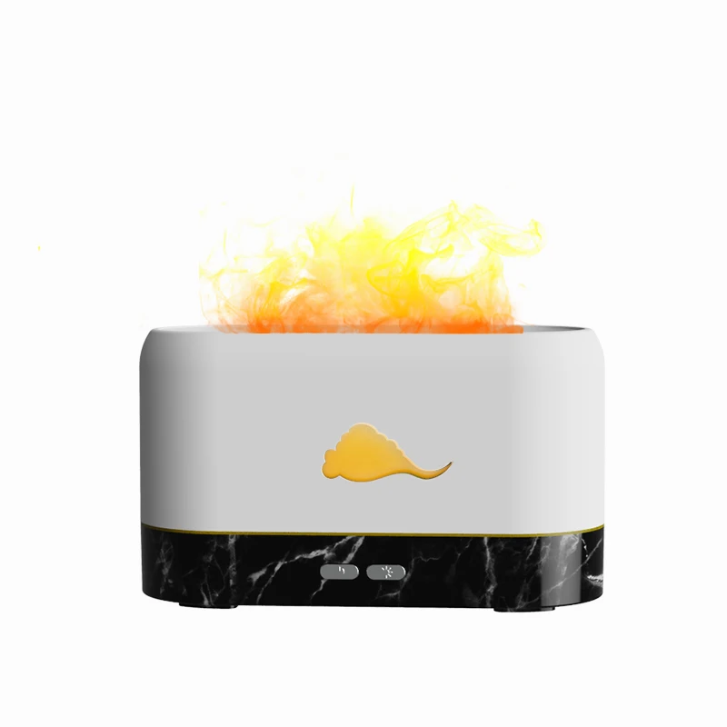Hot Sale Remote Control USB 3D Flame Ultrasonic Cool Mist Air Humidifier Essential Oil Aroma Flame Diffuser