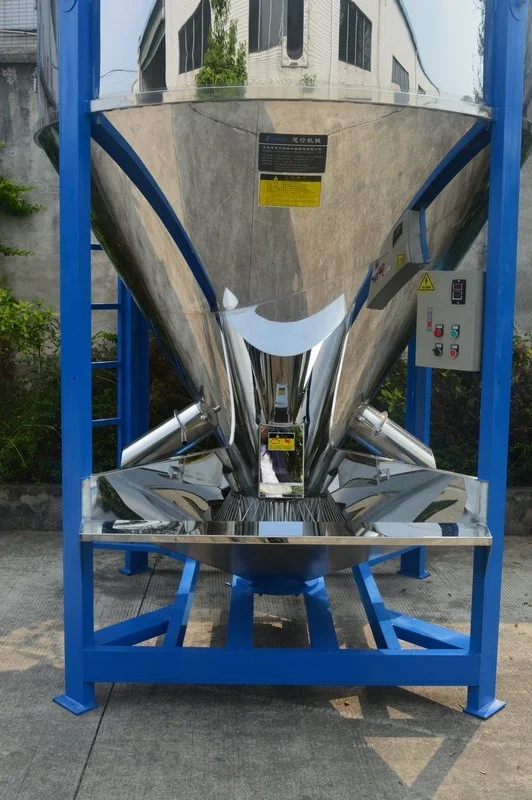 CE Good Price Automatic High Speed dryer function Plastic Granules Vertical  Mixer