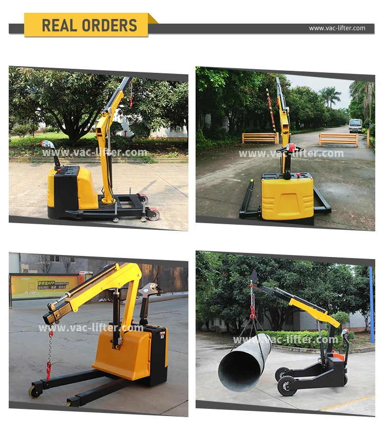 Electric Walking Crane Telescopic Electric Crane Lifting Mold Car Crane