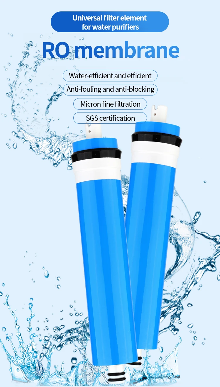 4 Inch RO Membrane Vessel 300 PSI 1 Element End Port FRP 4040 for Outdoor Reverse Osmosis Water Treatment System for RV Use