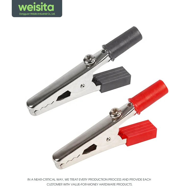 In 2020, the new metal crocodile clip electronic test mold has a full range of specifications to support custom OEM.