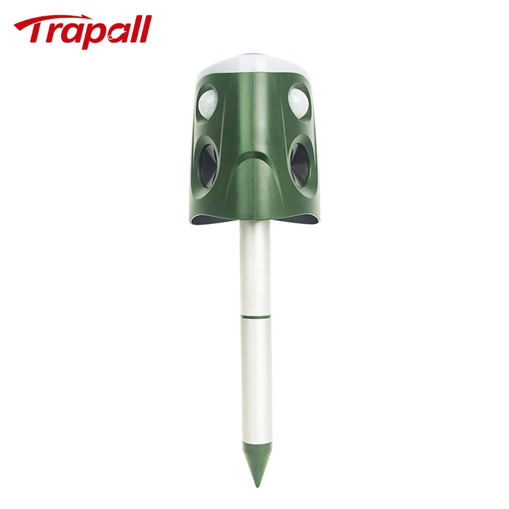 Outdoor 360 Degree Ultrasonic Bird Repellent Multifunctional Three-sided Horn Expel Animal Mouse Repeller