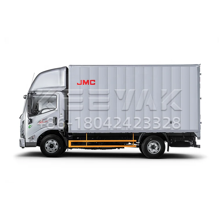 JMC New Conquer Van Truck 15 Years Manufacturer Cargo Trucks New Carrying Plus Jiang Ling Motors 92HP 122HP 163HP