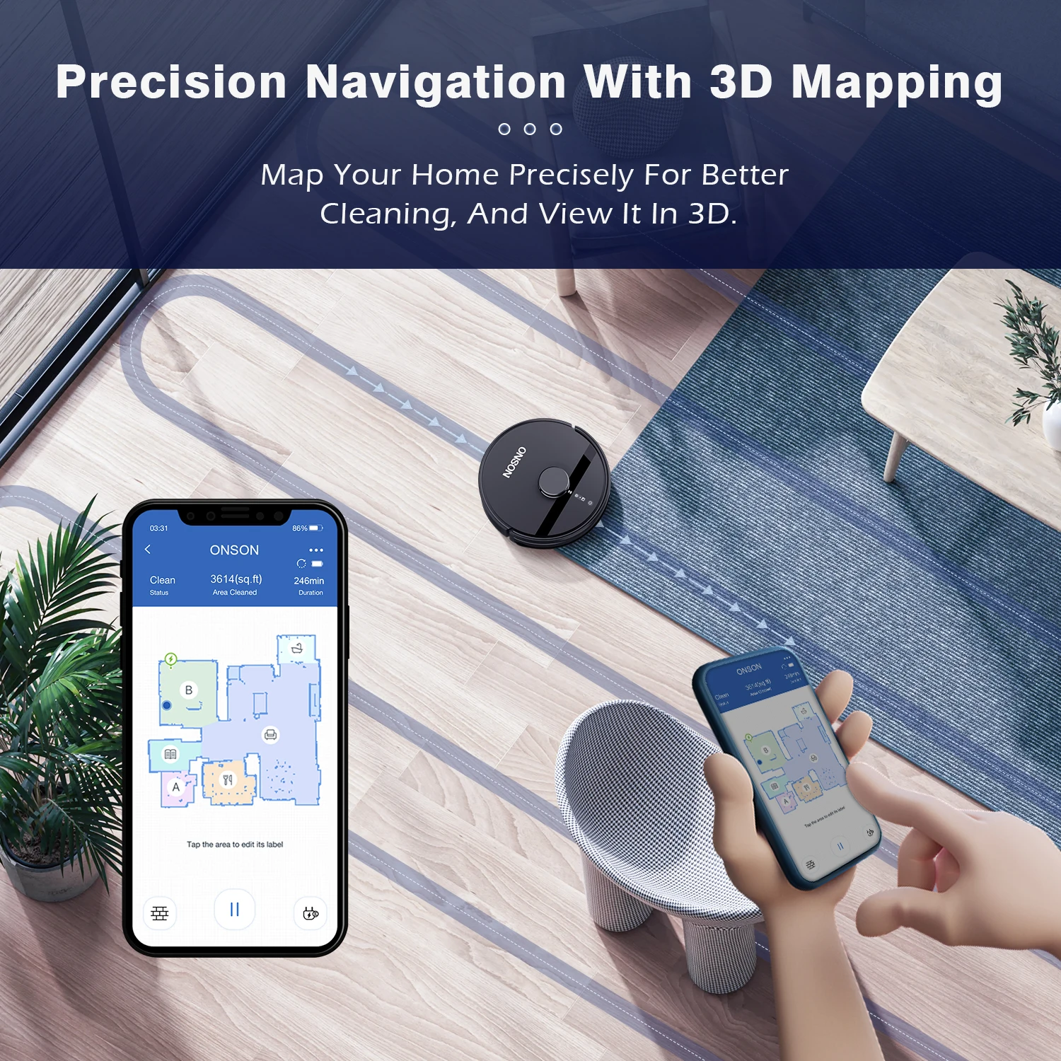 Робот-пылесос с самоопорожнением