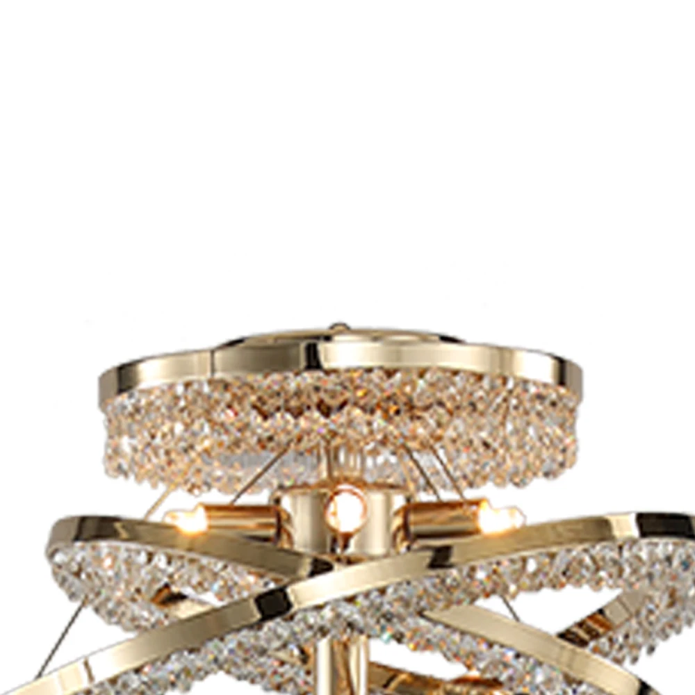 Classic Simple Stars Creative Crystal Floor Lamp bedside Lamp by Gold Luxury Crystal Floor Lamp