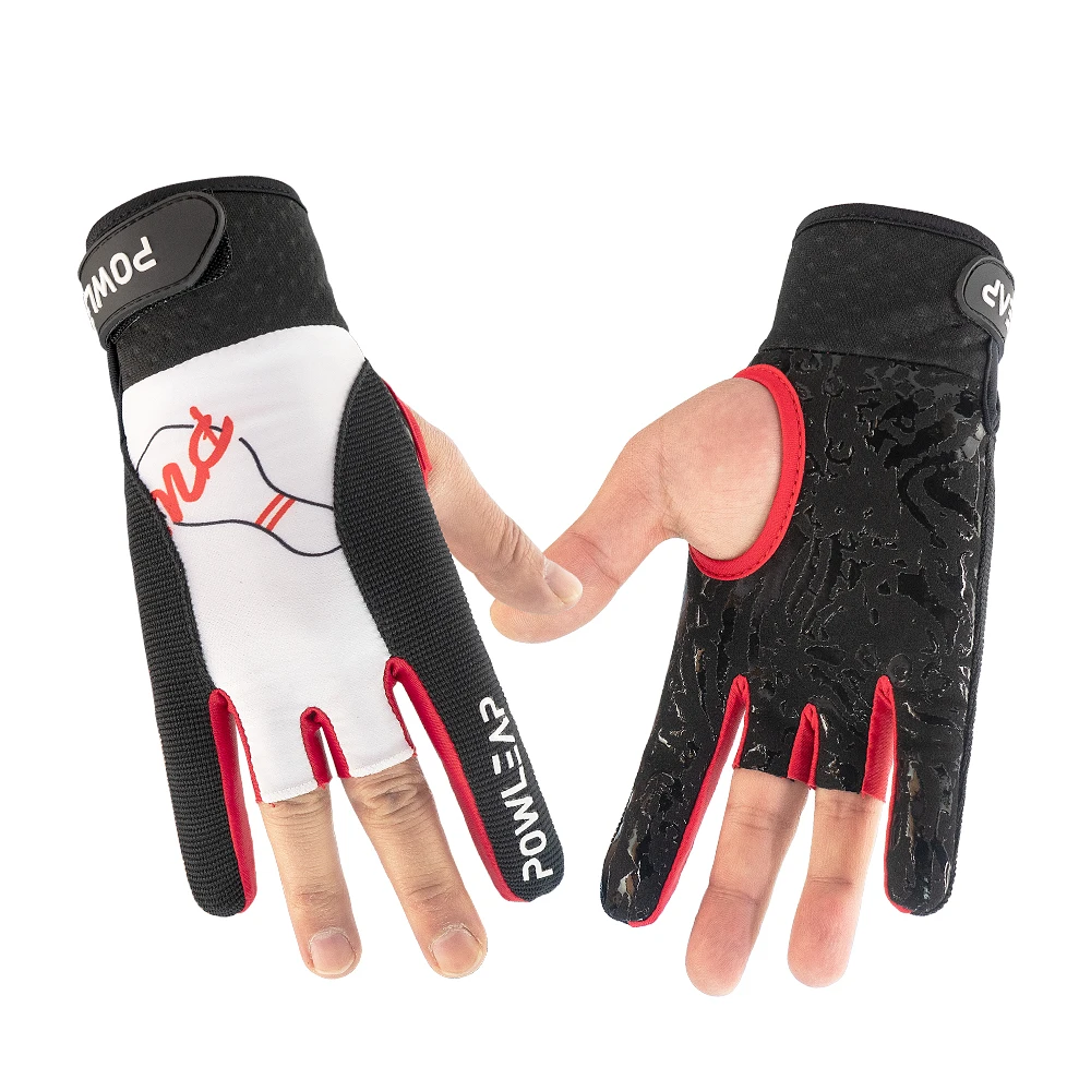 Cheap Bowling Gloves Finger Protection anti-slip Bowling Glove for unisex Bowling Accessories Glove Customized Logo