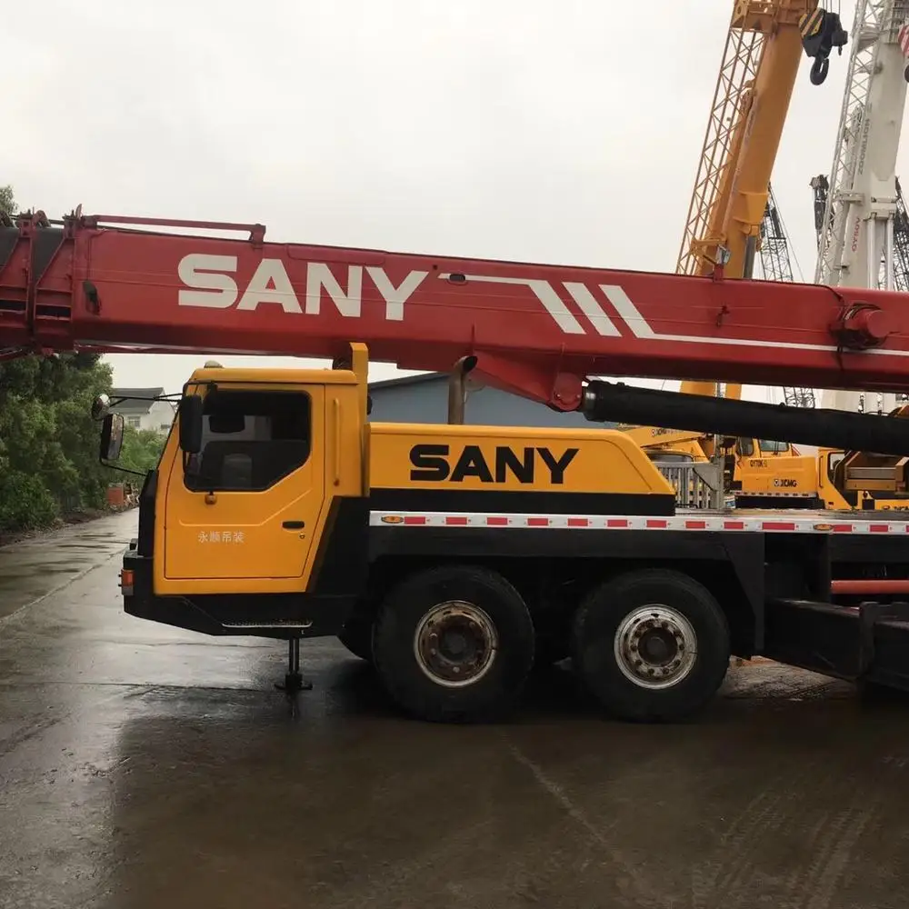  Высокопроизводительный б/у оригинальный кран Sany STC500 50 тонн для