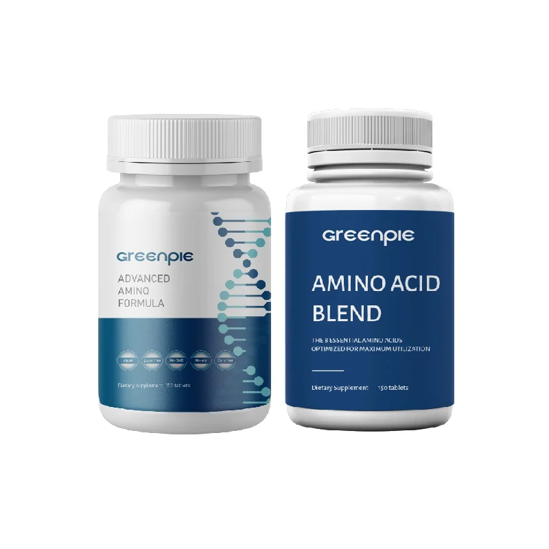 Greenpie Customized High Quality Purity Amino Acid Blend Tablets for Energy Gym Sports Nutrition Supplement