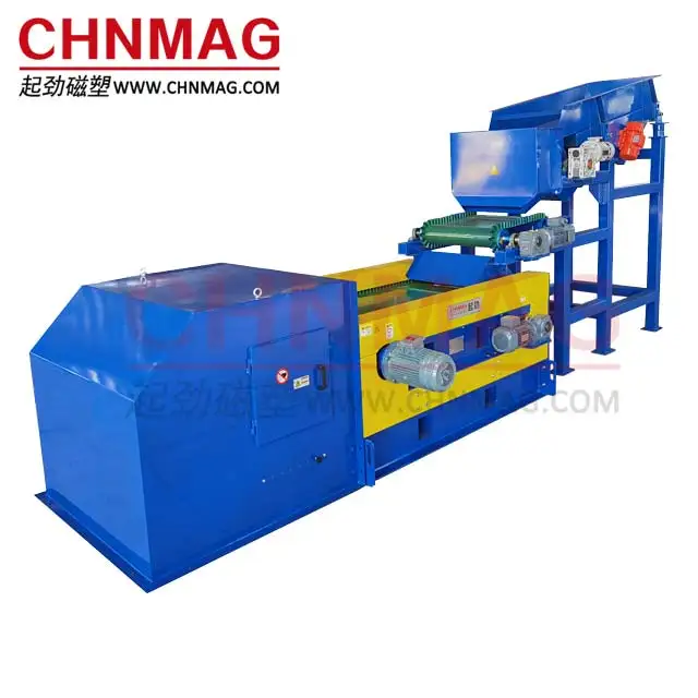Metal Waste Separator Eddy Current Metal Separator for Non Ferrous Metal Separation Solid Waste Separation