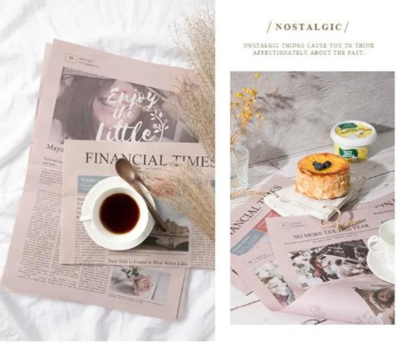 
Retro English newspaper photography props photo decoration decoration wild 