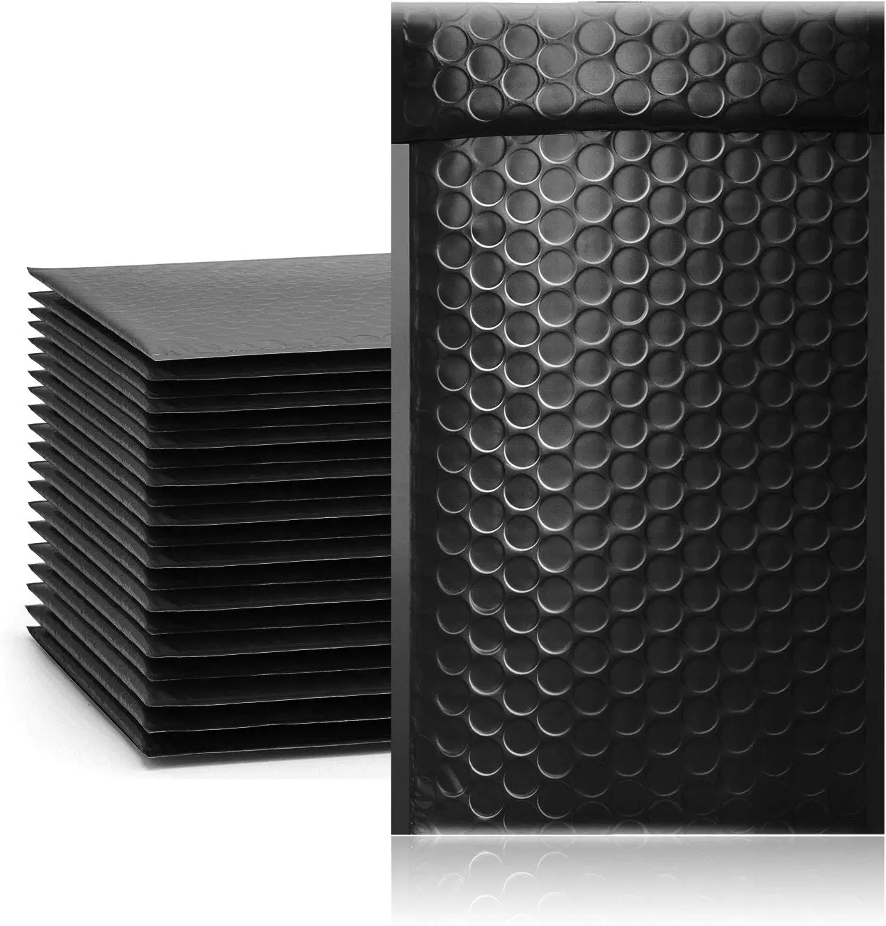 GDCX Black Bubble Mail Bags Large Bubble Waterproof Paper Mailer Bag Black Bubble Customized Poly Mailing Bags