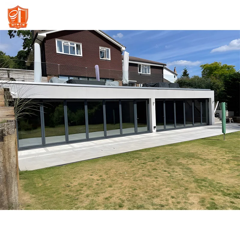 large size veranda aluminum bifold glass folding doors alu glass bifold doors doors and  folding glass accordion window