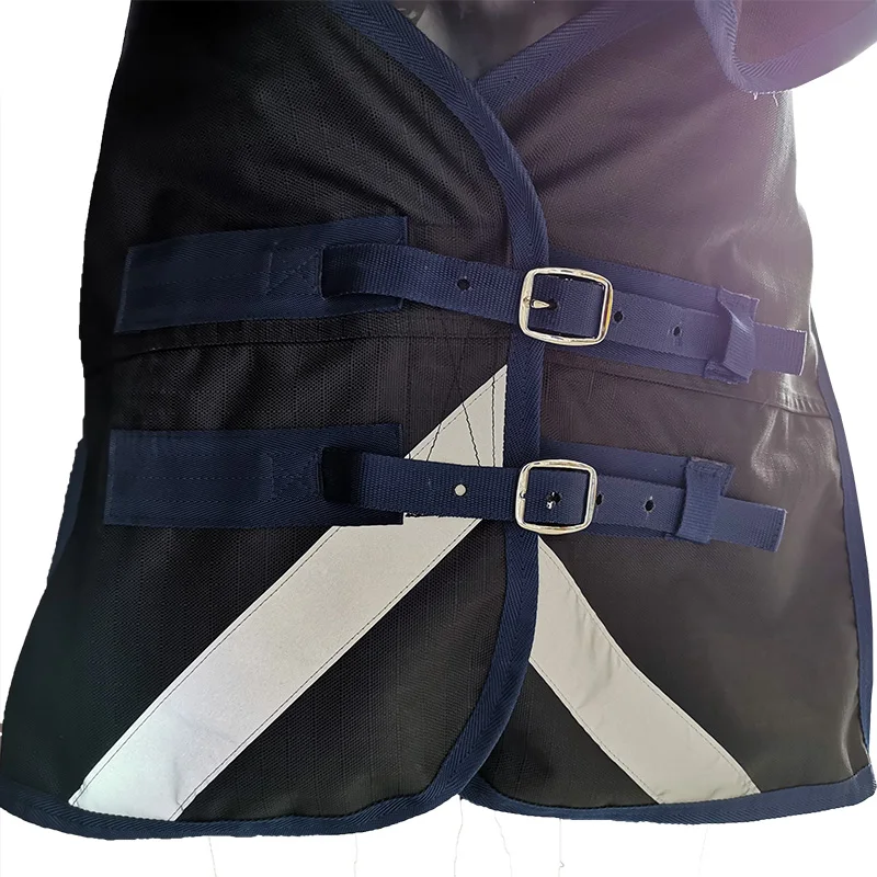 Combos Horse Rugs Winter Waterproof Oxford Fabric Horse Blanket 1200D Horse Rug With Reflective Tapes Customized LOGO