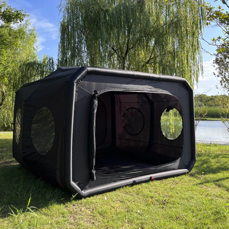 Factory Customized Outdoor Portable Inflatable Tent Space Capsule Camping Tent PVC