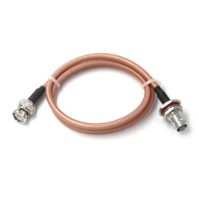 BNC к BNC RG142 OEM RF Перемычка коаксиальный кабель 2 м 3 м 5 м длина BNC прямой мужской кабель RG142 с штекером