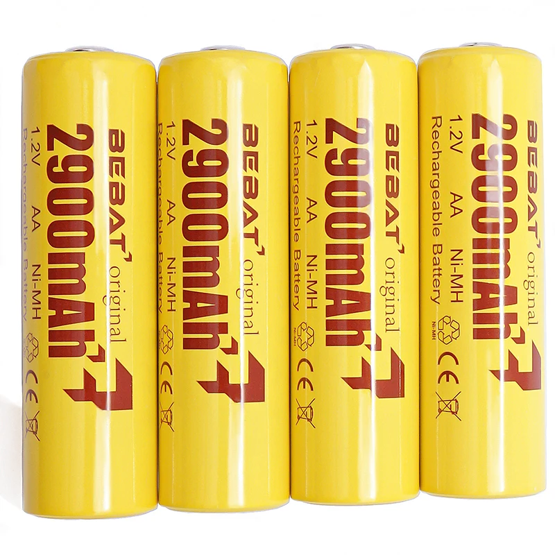 New Product 1.2V Ni-Mh USB Rechargeable AA 1200mah 2900mah nimh aaa rechargeable battery for toys
