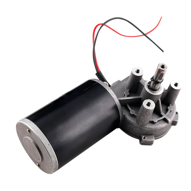 DC 6V/12V/24V High Torque Gear Motor  Electric Motor 7/12/22/35/45/66/107/200/320/600/960RPM  Servomotor de motor