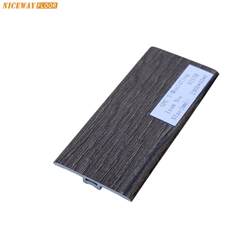 2400x45x6mm accessory spc vinyl flooring t-molding edging