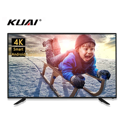 Телевизор с плоским экраном со светодиодной подсветкой и технологией Smart TV 32 дюйма телевидения 2K 4K HD T2S2
