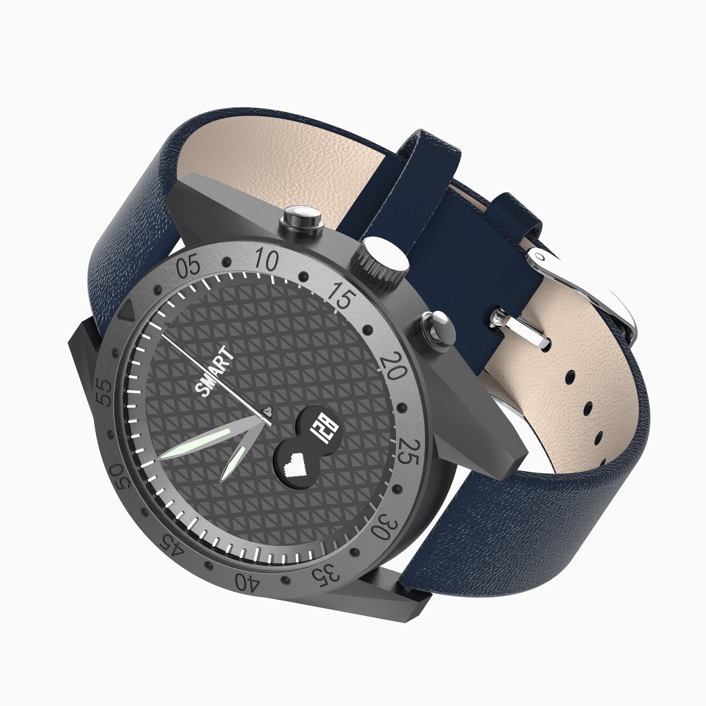 Quartz Hybrid Watch Measure Blood Pressure Heart And Oxygen Monitoring Wristwatches Women Ladies Watch