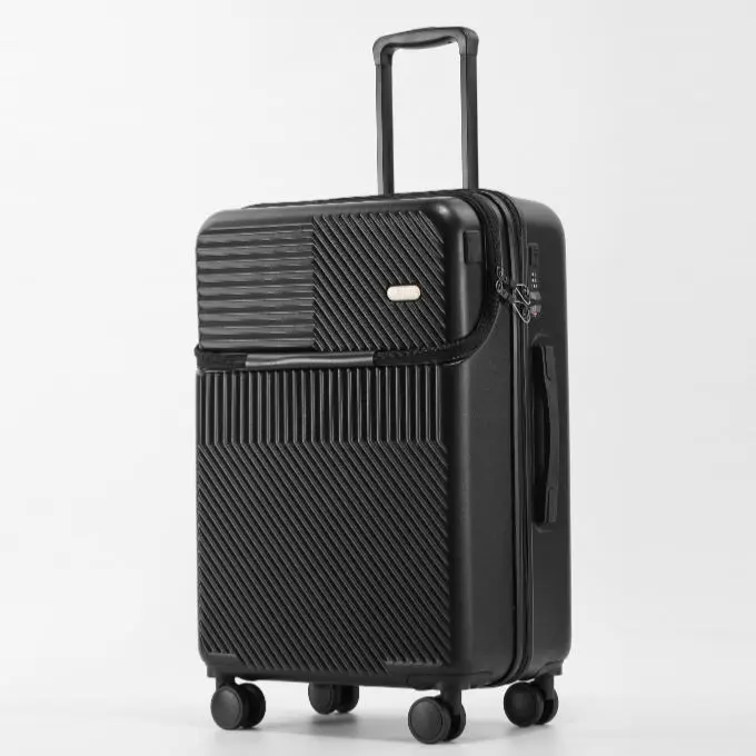 Best selling newest trolley case luggage travel bags and hard suitcase ABS carry on luggage 3pcs set travel luggage