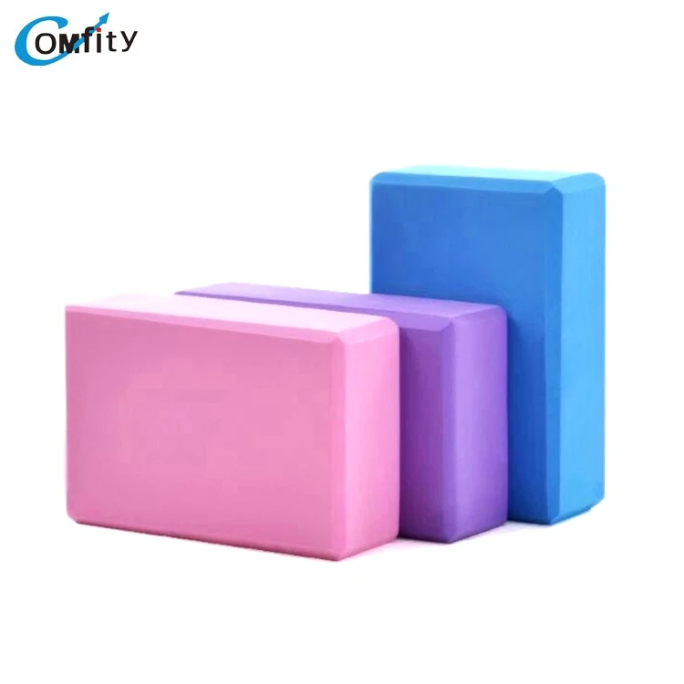 High Density Yoga Foam Block Eco-Friendly EVA Foam Soft Non-slip Yoga Blocks