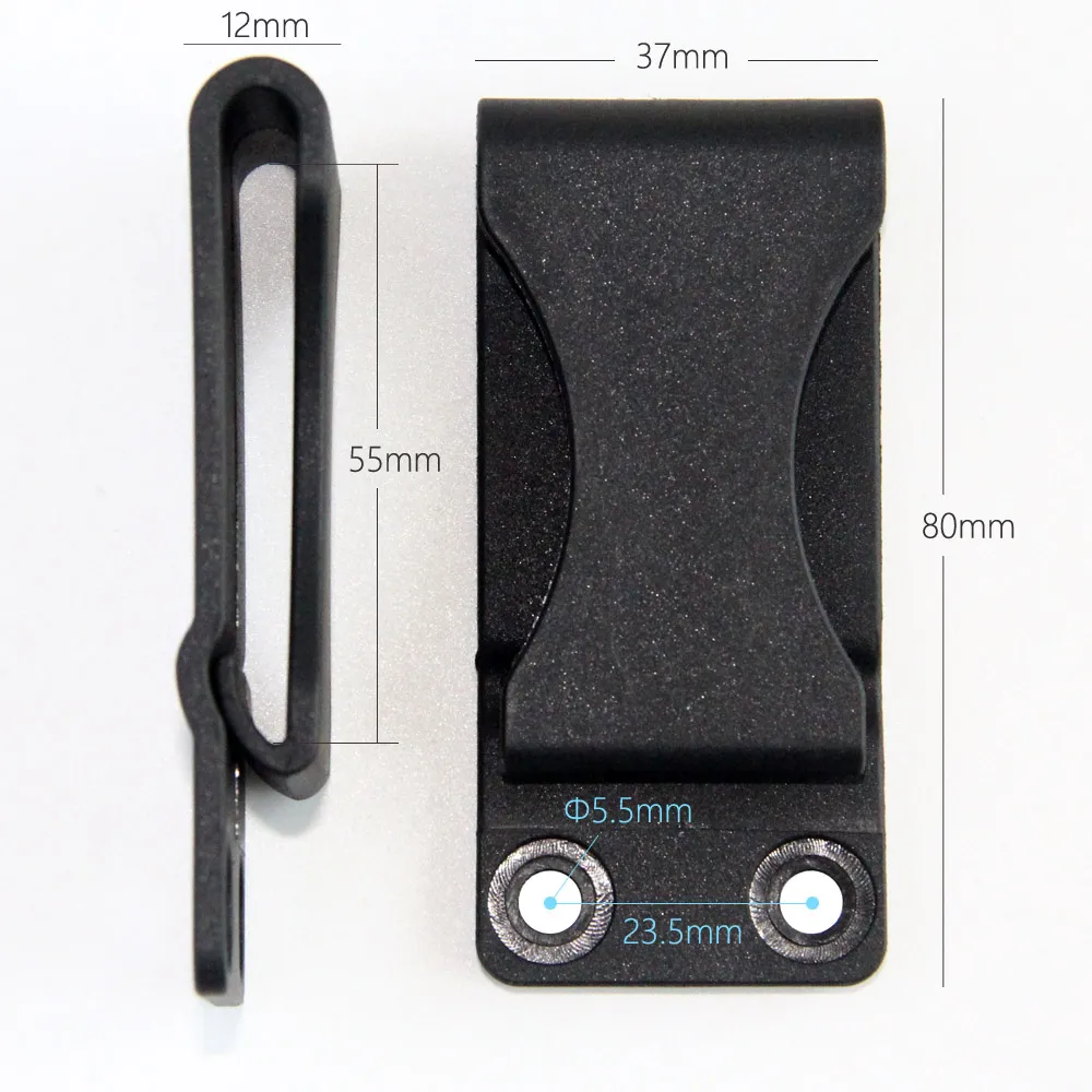 Kydex Holster Belt Clip Loop For Knife Sheath Gun Holster With Chicago Screws
