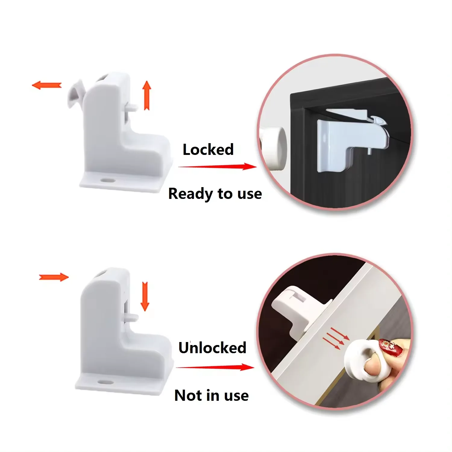 Factory Custom Baby Proofing Kit Wholesale Kid Product Toddler Child Safety Cabinet Locks