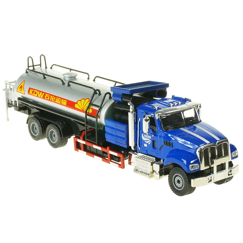 KDW 1:50 scale model car Simulation tanker truck Boys Mini Car Models Diecast Toy Mini Car Models