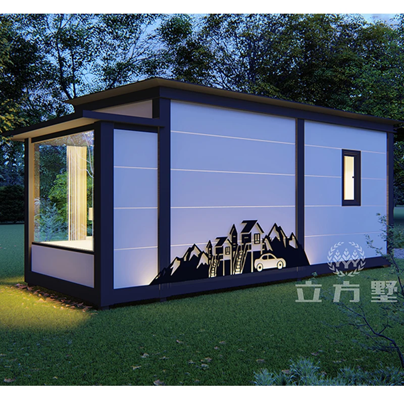 prefab houses light steel villa container house e-prefab