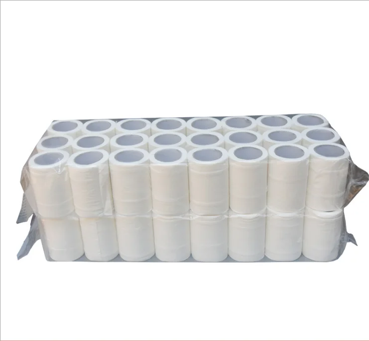 High quality wholesale bulk 2 ply toilet paper raw material bamboo