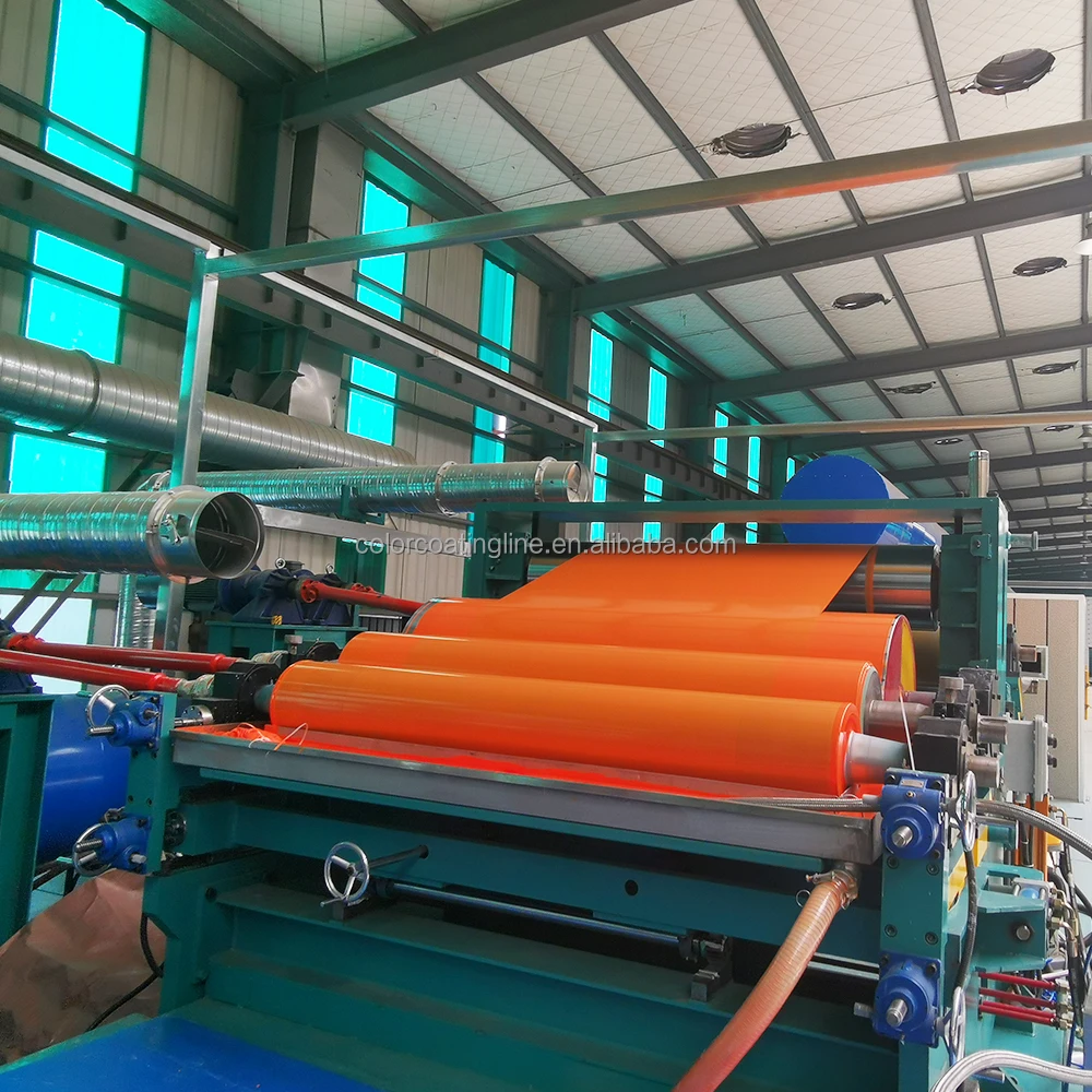 
CCL Color Coating Production Line For Steel Coil Coating 