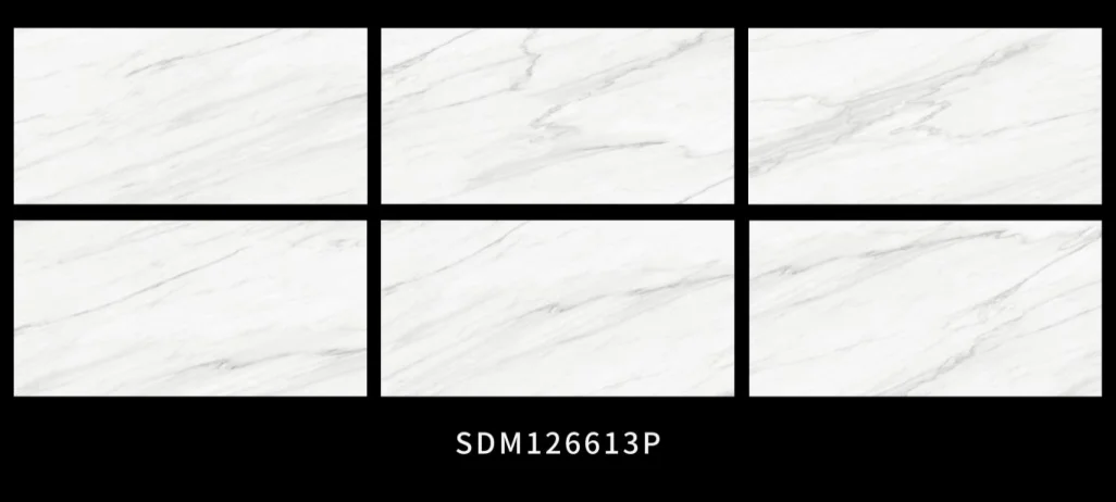 luxury building unbreakable full body polished porcelain tiling white marble look floor tiles with 600*600mm for interior