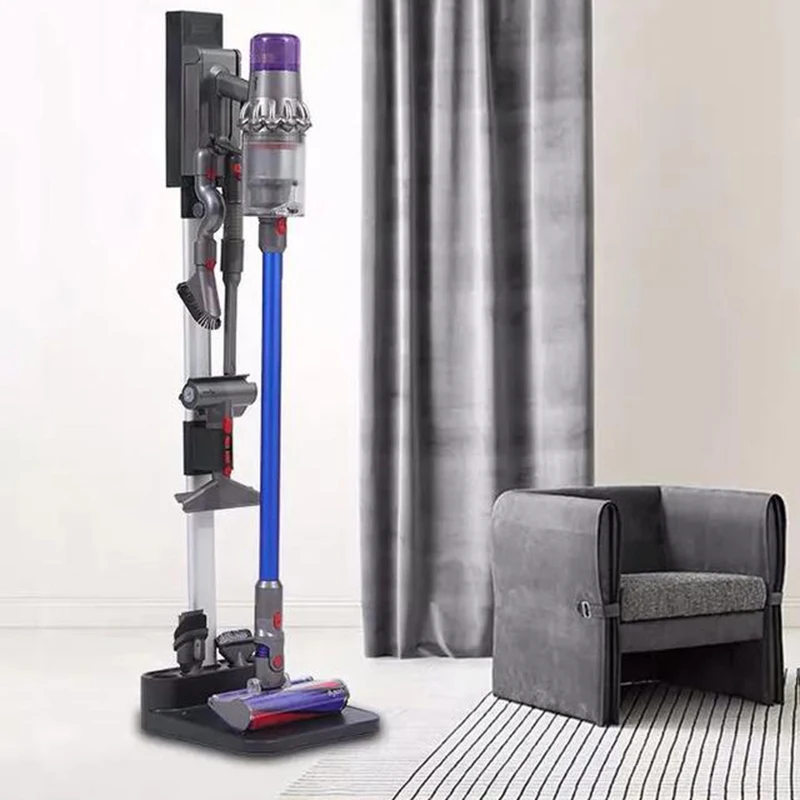 Wholesale Stable Metal Base Storage Rack Vacuum Stand Holder for Dysons Cordless Vacuum Cleaner