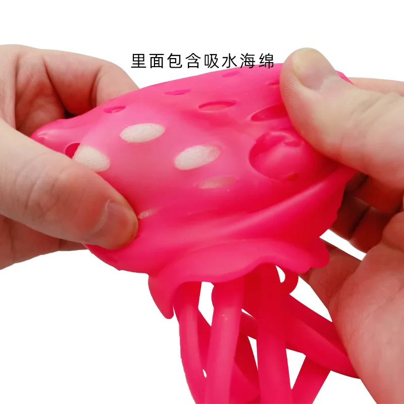 Hot Sale Octopus Water Ball Pool Toys Water Octopus Sea Animal Swimming Decompression Toy Summer Bath Toy for Kids