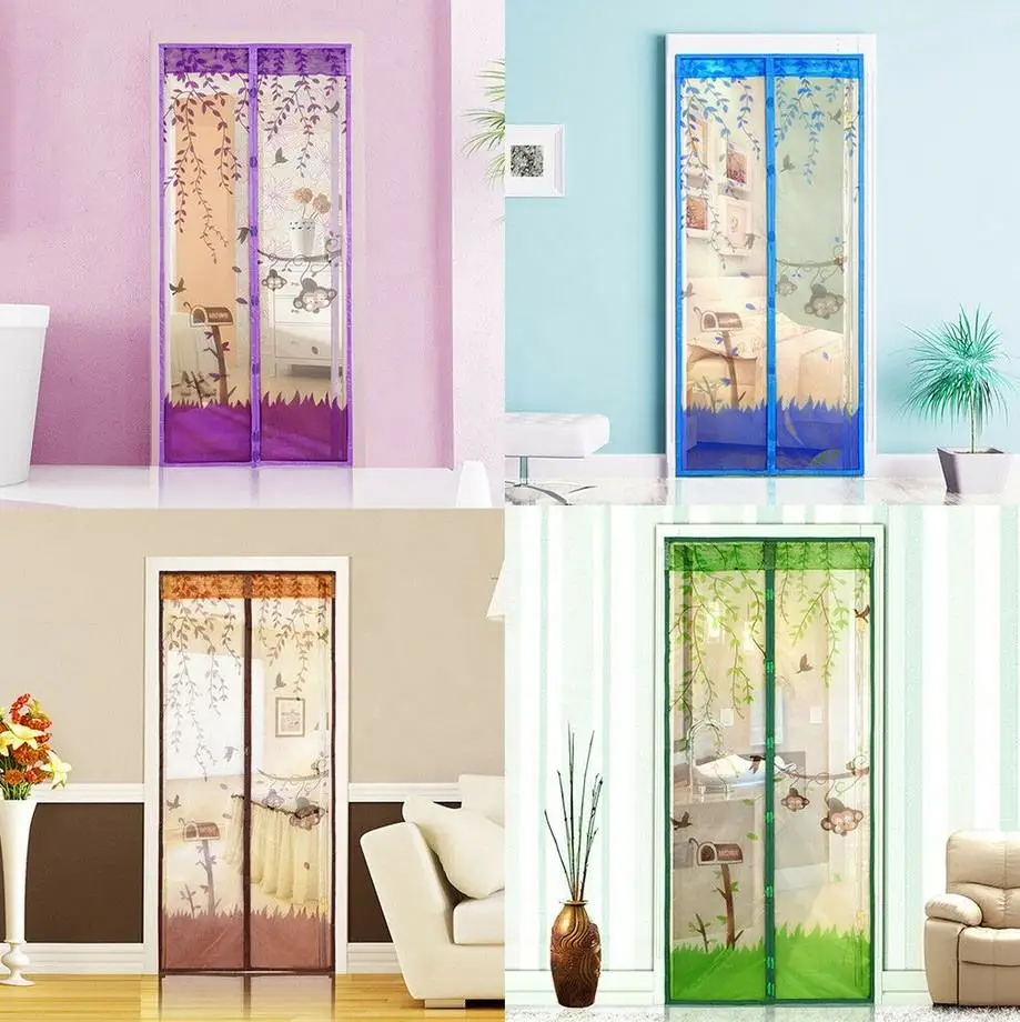 Hot Sale Magnetic Summer Anti Mosquito Curtains Encryption Mosquito Net On the Door Magnets Screen Door Curtain