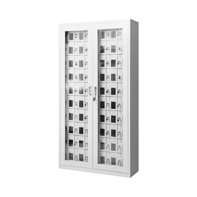 Metal 60 Doors Cellphone Charger Storage Lock Lockers Cabinets Electronic Cell Phone Charging Locker Modern Design Factory Price