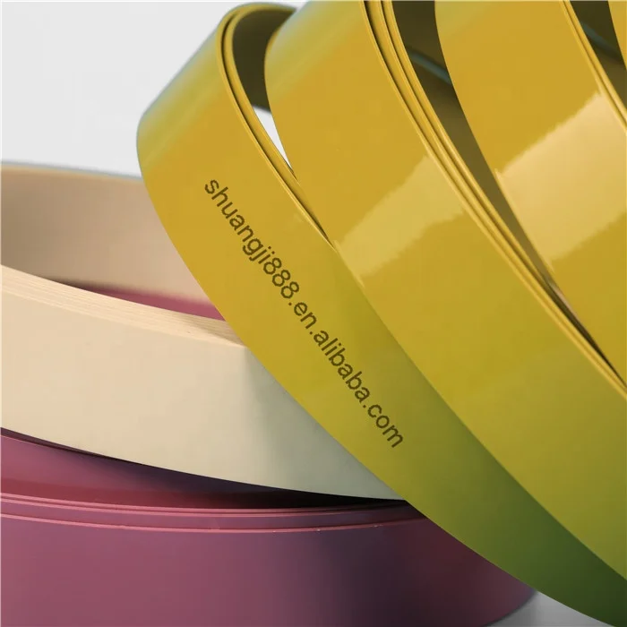 Furniture accessories acrylic edge tape different color edgebanding