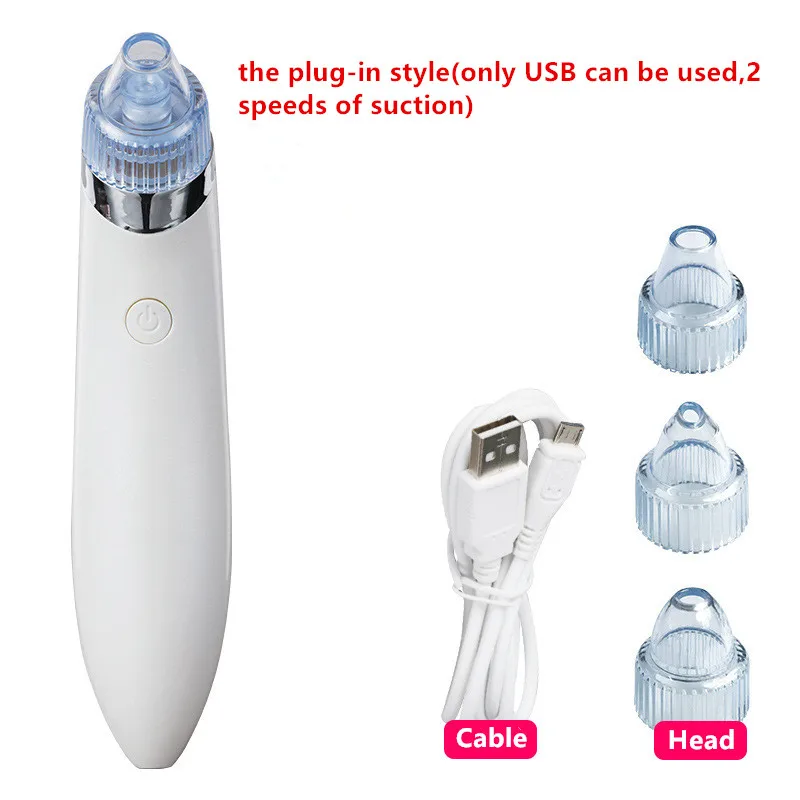 Blackhead Vacuum Cleaner Suction Removal Scar Acne Pore Peeling Face Clean Facial Skin Care Beauty Equipment