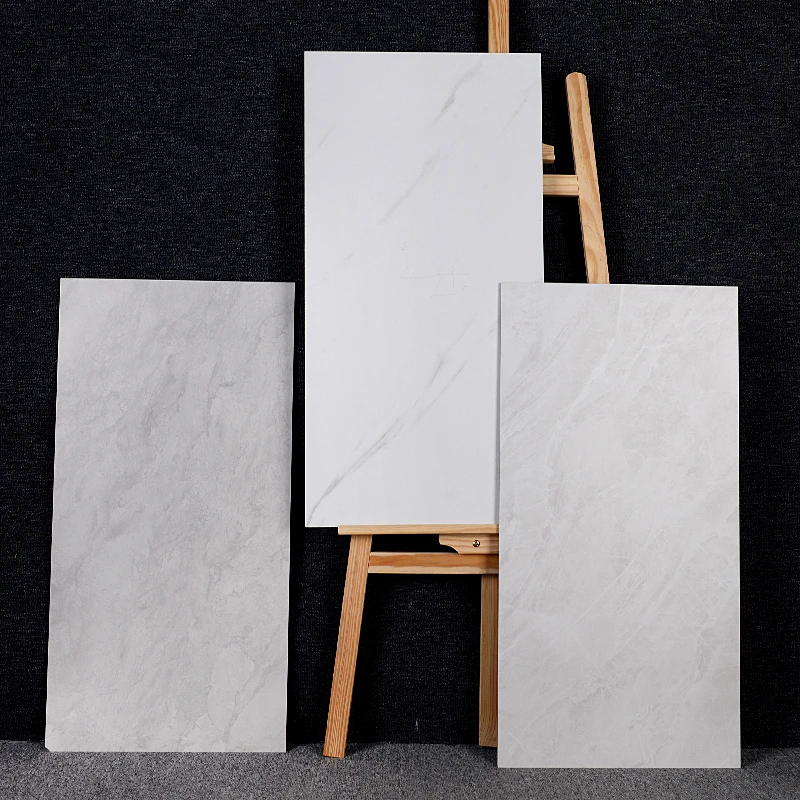 Villa big slabs Concrete Grey Glazed Non Slip Matt Bathroom Floor and Wall Tiles