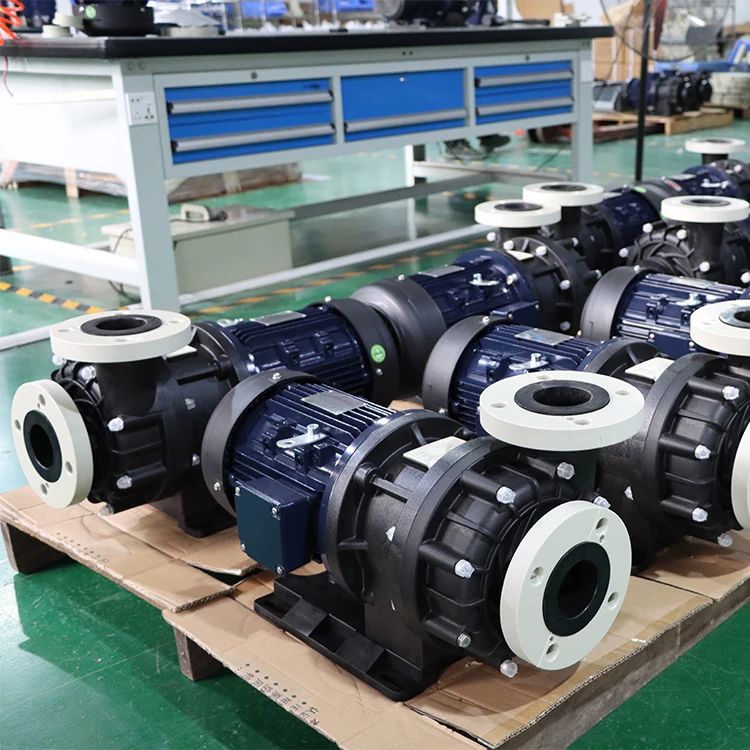 Transcend TMP Series 98% Acid Liquid Resistant H2so4 HCl Horizontal Endurable Plastic PVDF Magnetic drive Pumps