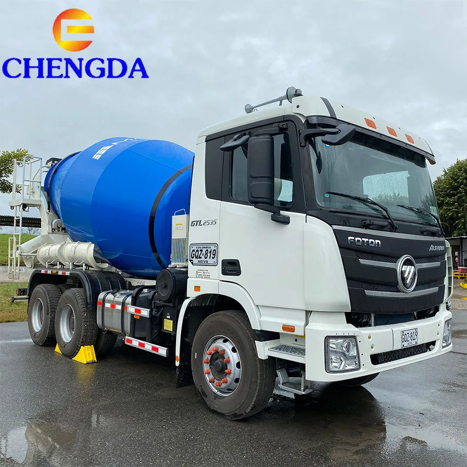 Новый Бетономешалка Foton Euro2 6x4 10wheeler китайский