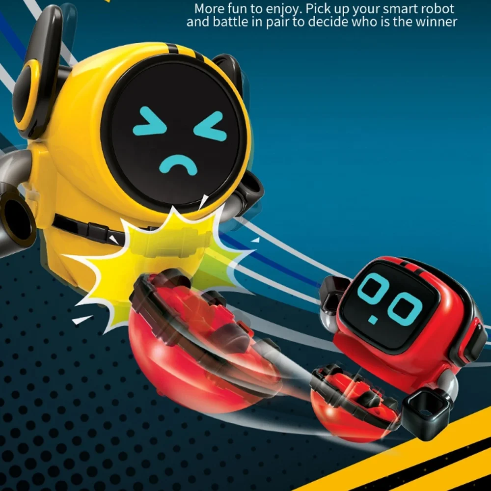 hot sales inertia Novelty game battle wind up robot car spinning top toy For Boys Girls Gift