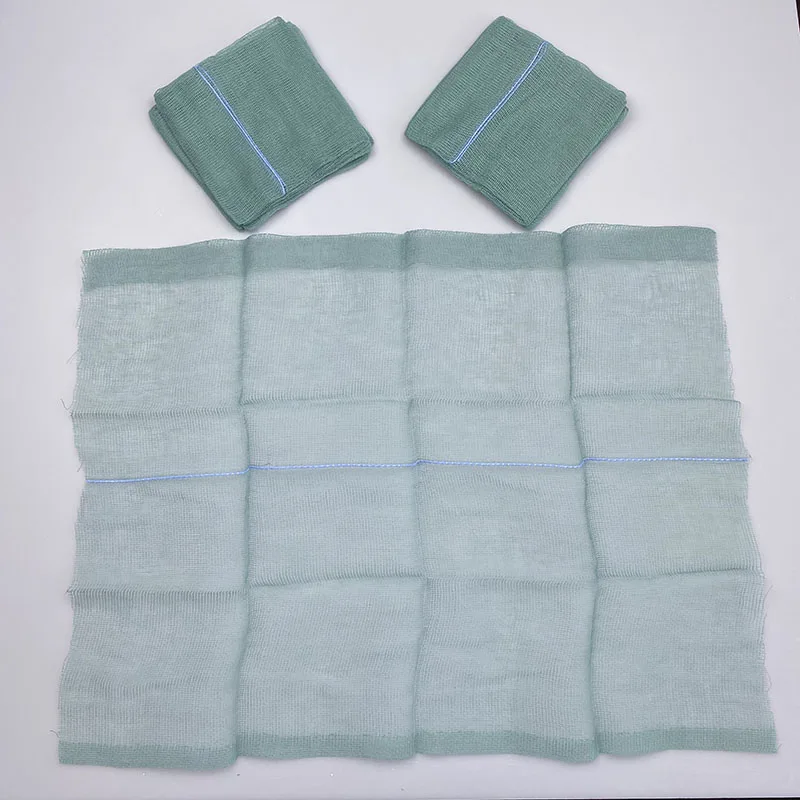 Medical Product Supply Surgical Gauze Pad 5 X 5, 10 X 10, 7.5X 7.5 Sterile X-ray Detectable Absorbent Cotton Gauze Swabs