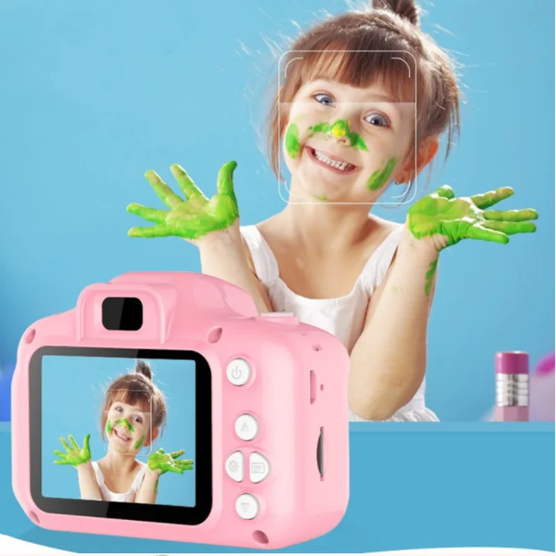 Kids Camera Mini Educational Toys Baby Birthday Gift Digital Camera 1080P Projection Video Camera