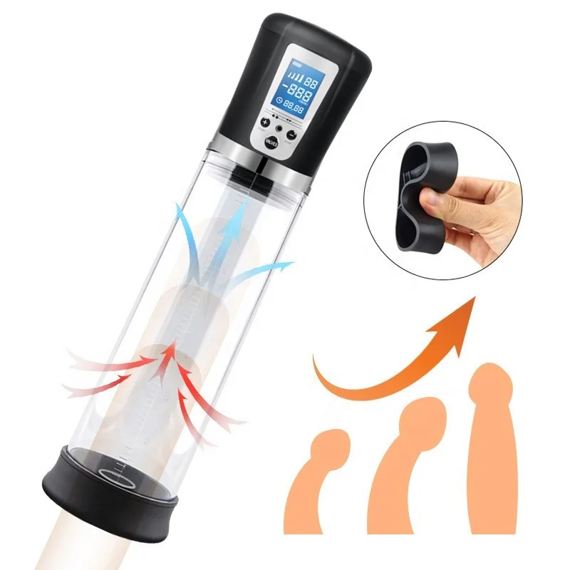 lcd pump optimum series advanced automatic smart usb rechargeablecommander electric vacuum pump