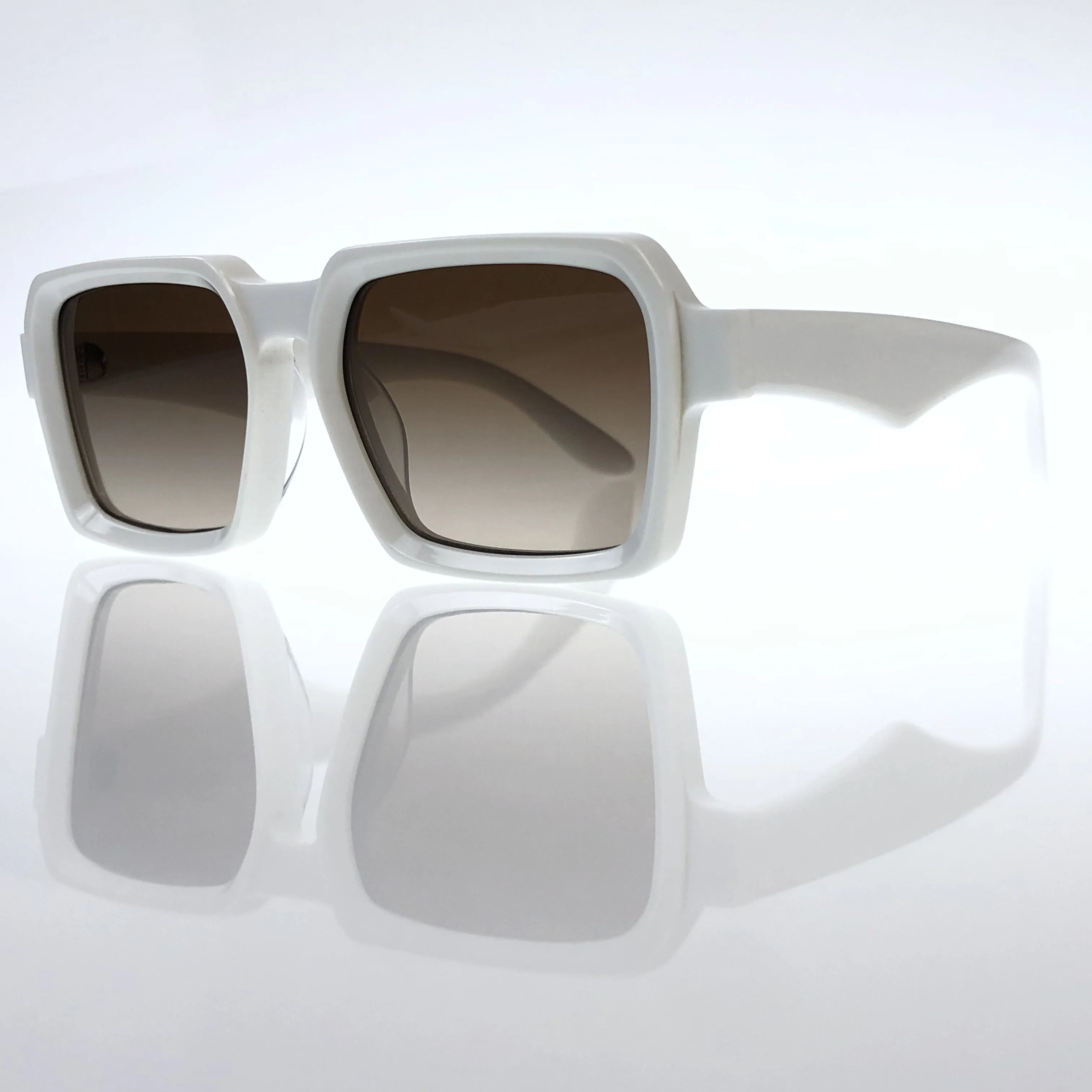 Hot Sell square acetate sunglasses fashion UV400 eyewear for women and men M5213