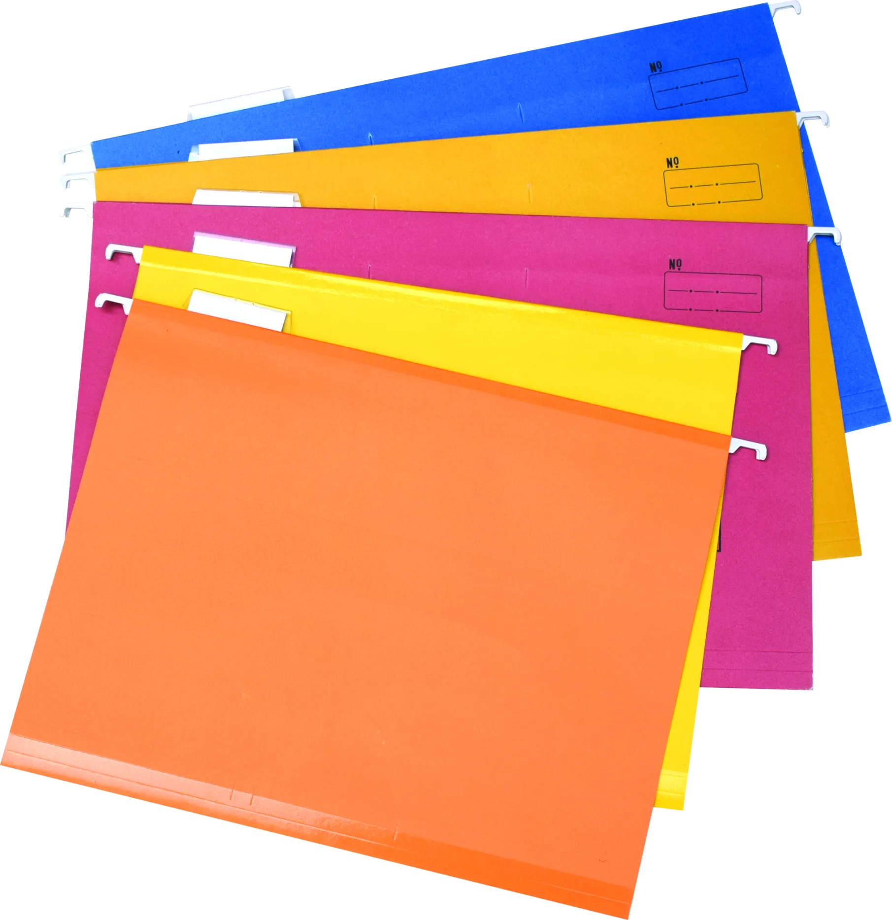 
FC Colour Paper Suspension File with Plastic Tab 